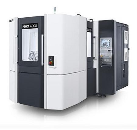 DMG NHX-4000 horizontal milling center. 
